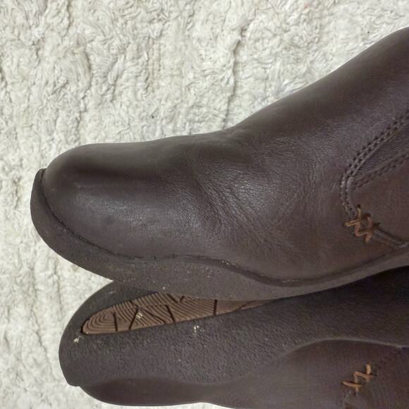 Kuru Kivi Brown Leather Slip On Loafers Casual Comfort Arch Support Brown Sz 9.5 - Picture 7 of 9